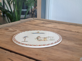 Frans Sarreguemines Enfants grote Onderzetter (rond) 20 cm