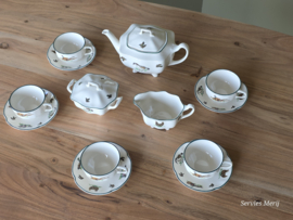 Engels Johnson Bros wildservies theeservies 5 personen