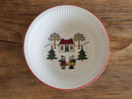 Wedgwood Windsor Christmas Kerstservies Schaaltje 15 cm
