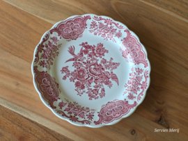 Engels rood Ridgway Windsor ontbijtbord 19 cm