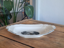 Landschap Zwart Societe Ceramique Broodschuit (hoekig model)