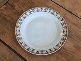 Societe Ceramique Vogeltjes plat dinerbord 23,5 cm