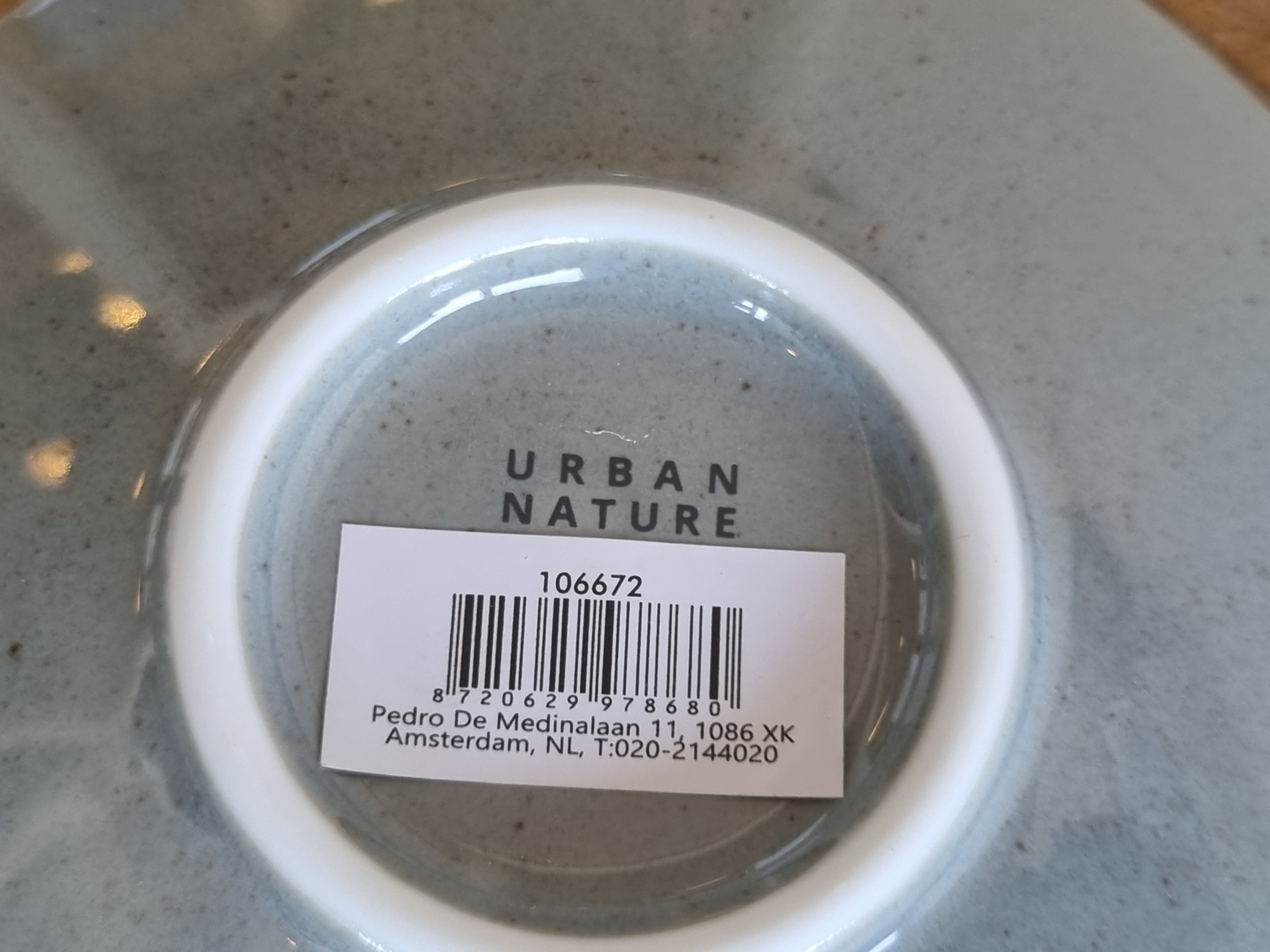 Urban Nature Culture Amsterdam Ogawa sea grass SET 6x Bordje 12 cm