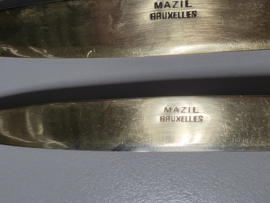 Zwiebelmuster onbekend merk set 2x Mes (1)