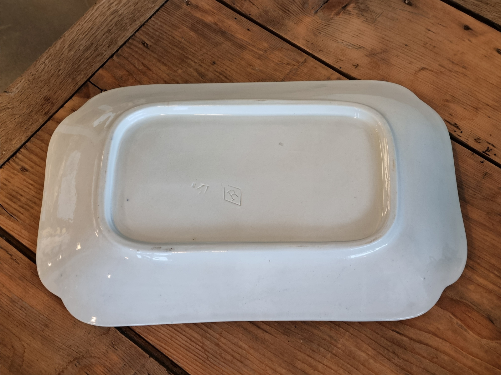 Zwiebelmuster Regout rechthoekige serveerschaal 38 cm