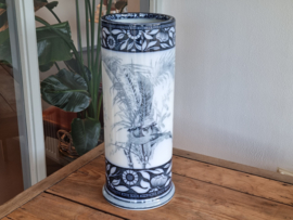 Petrus Regout Plata donker blauw Paraplubak