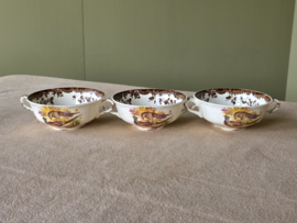 Engels Palissy Game Series set 6x Soepkom met schotel