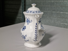 Engels blauw Meakin Blue Nordic Koffiepot 18 cm
