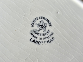 Landschap Zwart Societe Ceramique Cakedoos