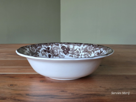 Engels Palissy Game Series hoge ronde schaal 24 cm (afb. vos)