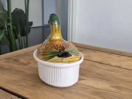 Vintage Portugal Eend Paté (70-er jaren) Jachtservies
