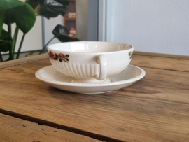 Wedgwood Briar Rose Soepkom met schotel
