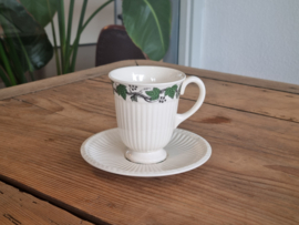 Wedgwood Stratford Koffie Kop en schotel 7 cm
