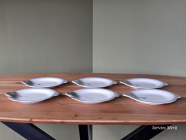 Waechtersbach Visservies set 6x bord 24 cm