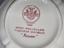 Villeroy en Boch Fasan rood Theepot nr. 3