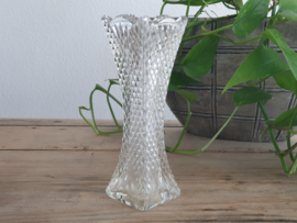 Glas Vintage mini Vaasje 16 cm