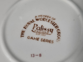 Engels Palissy Game Series set 4x Soepkom met schotel