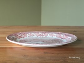 Engels rood English Ironstone Tableware EIT ovale schaal 29 cm (Windermere)