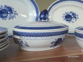 Royal Copenhagen Tranquebar Trankebar complete set 6 personen (met craquelee)