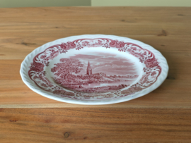 Engels rood Grindley Scenes After Constable Dinerbord 26 cm