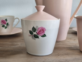 Boch Belgium Pastel Roze koffieservies 8-persoons