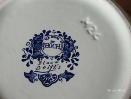 Verkocht = Boch Delfts bloempot M24
