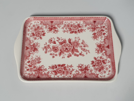 Villeroy en Boch Fasan rood Roomstel (kleinste model) op plateau