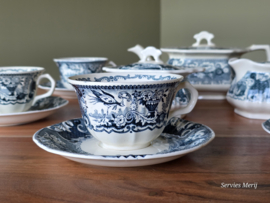Victoria Groen Societe Ceramique theeservies 6 personen