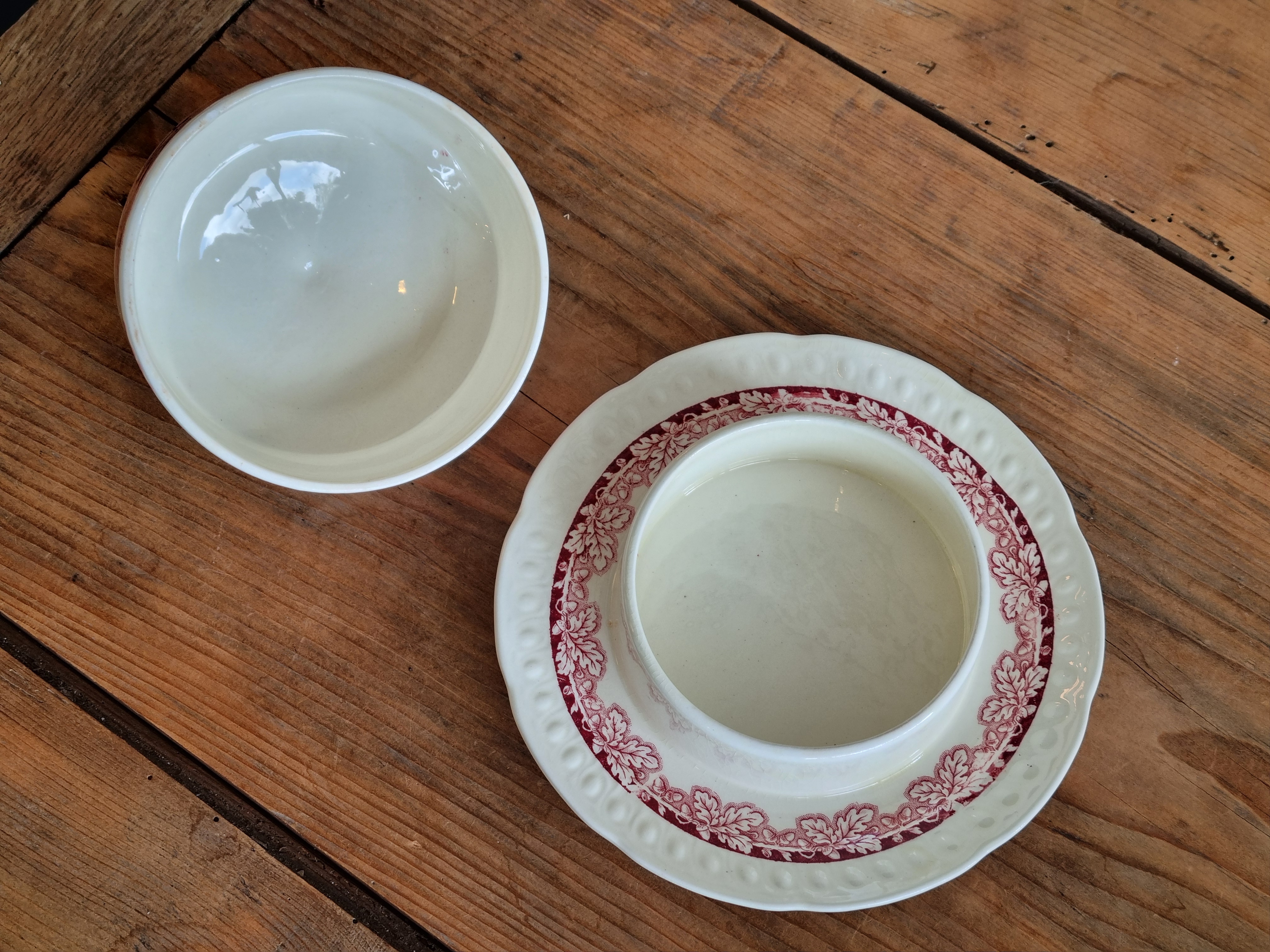 Boerenhoeve rood Societe Ceramique botervloot