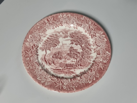 Engels rood Ironstone Dinerbord 25 cm