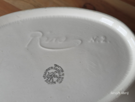 Oud Boerenbont Societe Ceramique 483a dekschaal soepterrine Renee