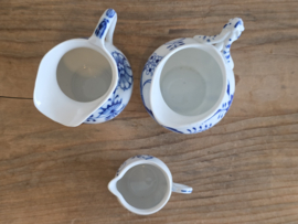 Zwiebelmuster onbekend merk Set 3x kannetje