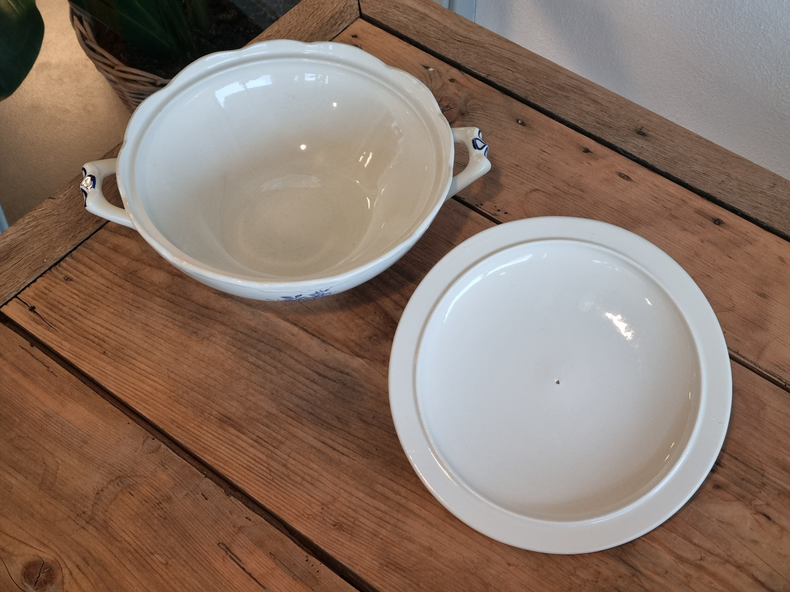 Boch Rhodia Dekschaal Terrine 26 cm (grootste maat)