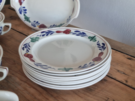 Boerenbont Boch compleet eetservies 8 persoons 22 delen