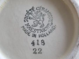 Boerenbont 418 Societe Ceramique Roomstel