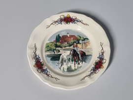 Frans Sarreguemines Obernai ontbijtbord 20,5 cm