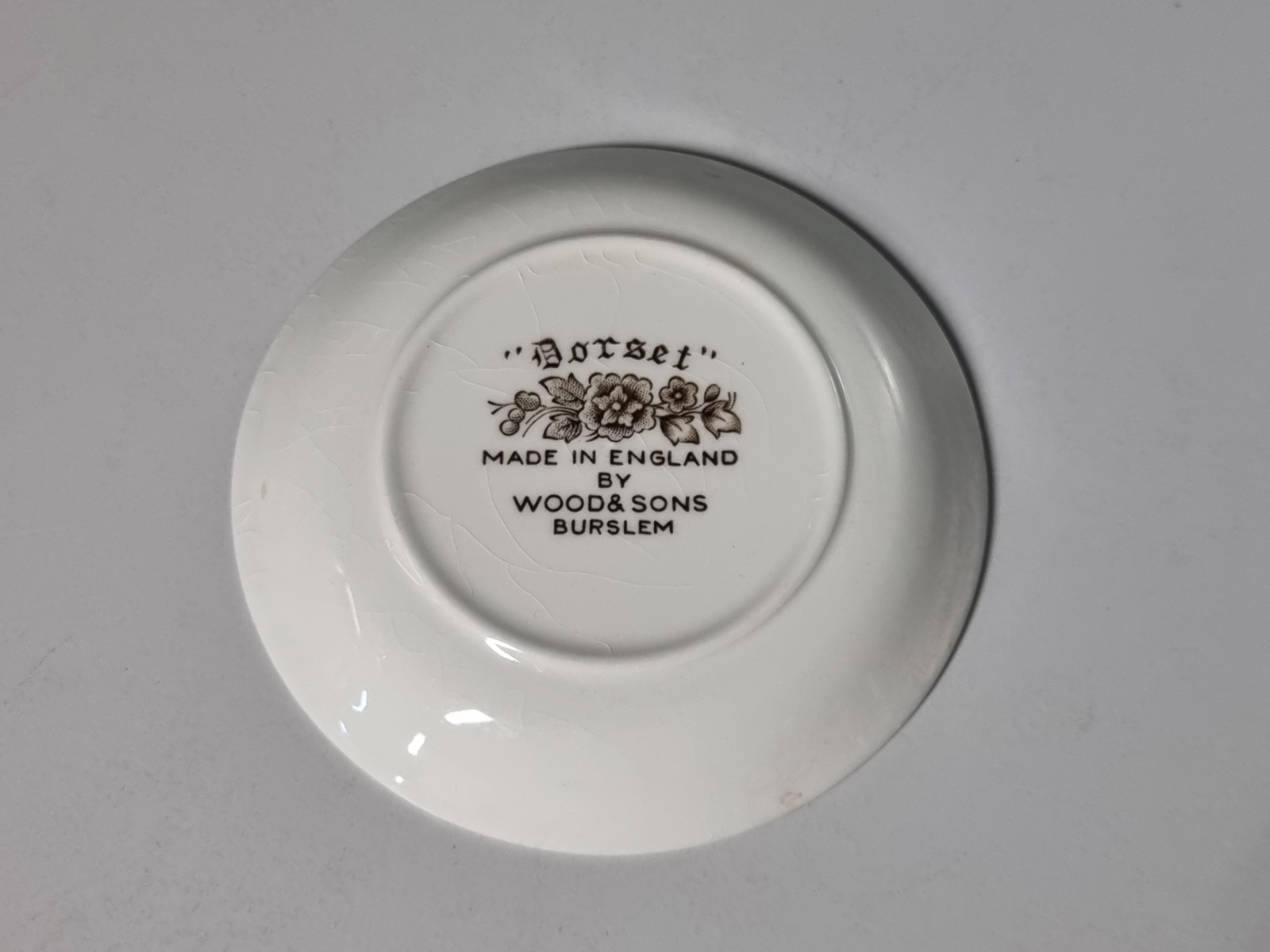 Engels bruin Wood & Sons Dorset Theezakjeslegger 11 cm