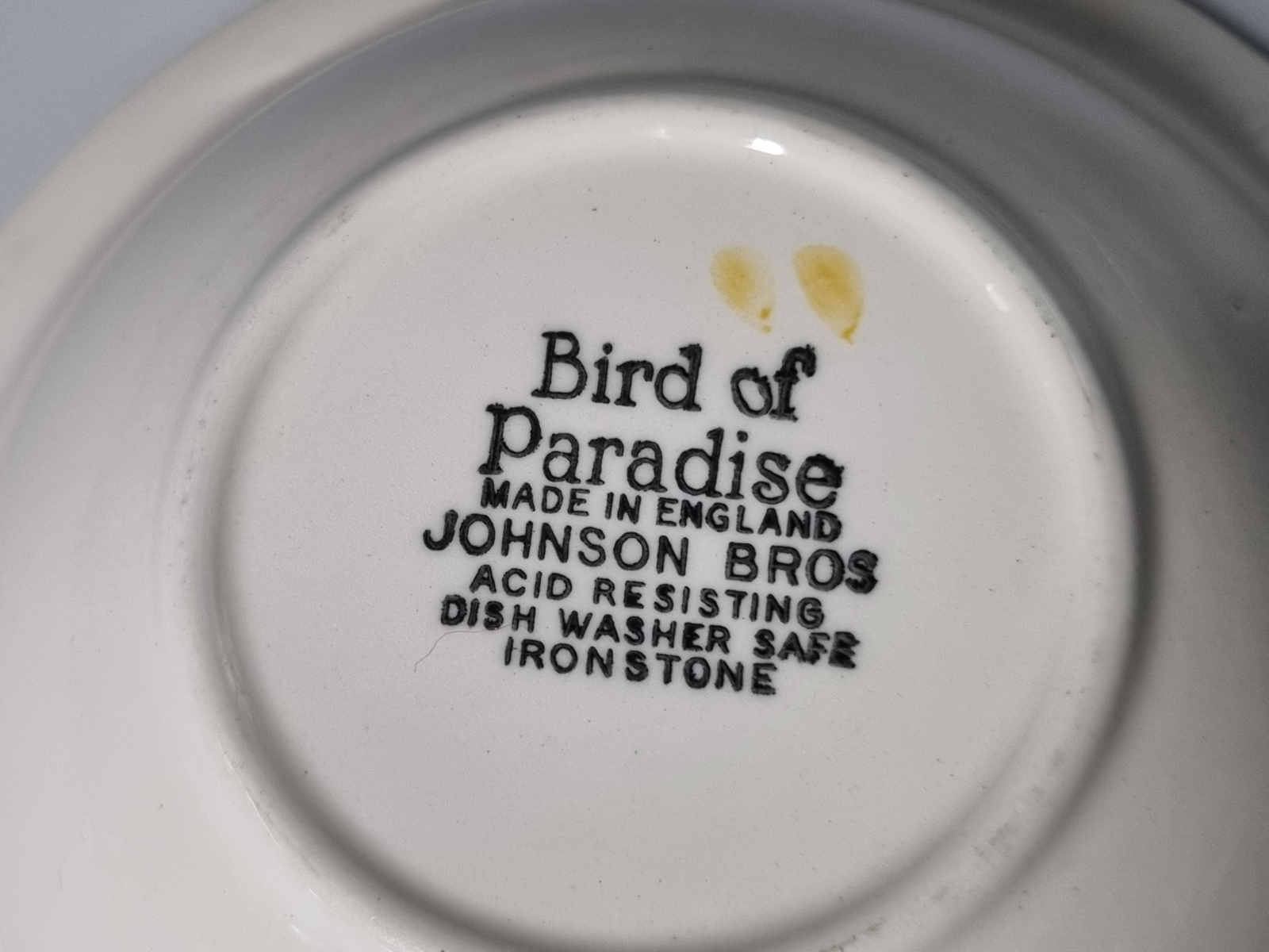 Engels gekleurd Johnson Brothers Bird of Pardise Serveerschaaltje 15 cm
