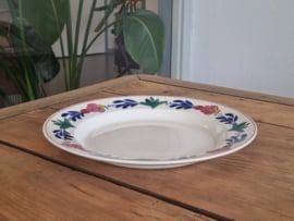 Oud Boerenbont Regout Pannenkoekenbord Serveerbord 30 cm