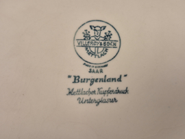 Villeroy en Boch Burgenland blauw Dekschaal Terrine