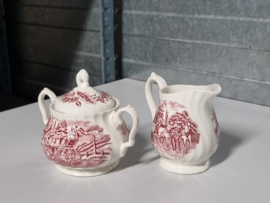 Engels rood Myott Royal Mail Roomstel