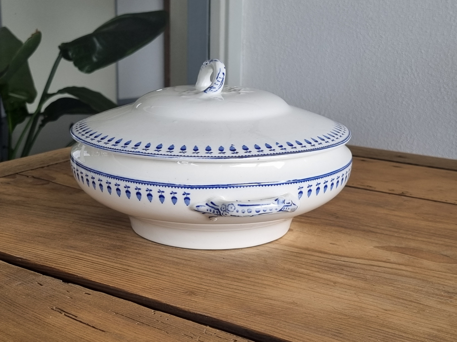 Boch  decor Gland Dekschaal Terrine
