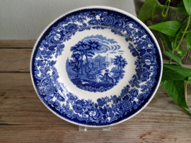 Petrus Regout blauw LONKA Diep Bord Ø 23,5 cm