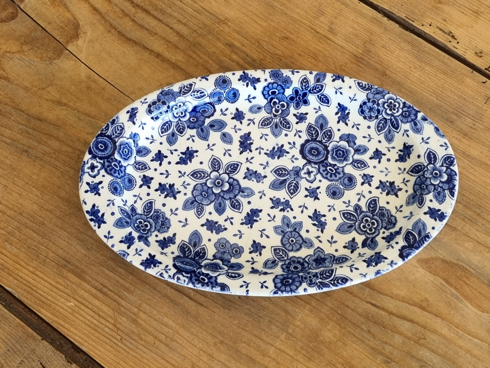 Beatrix Societe Ceramique ovale schaal met brede rand 24,5 cm