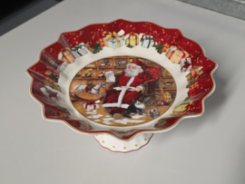 Villeroy en Boch Kerstservies decor Christmas Toys Fantasy hoge Tazza op voet