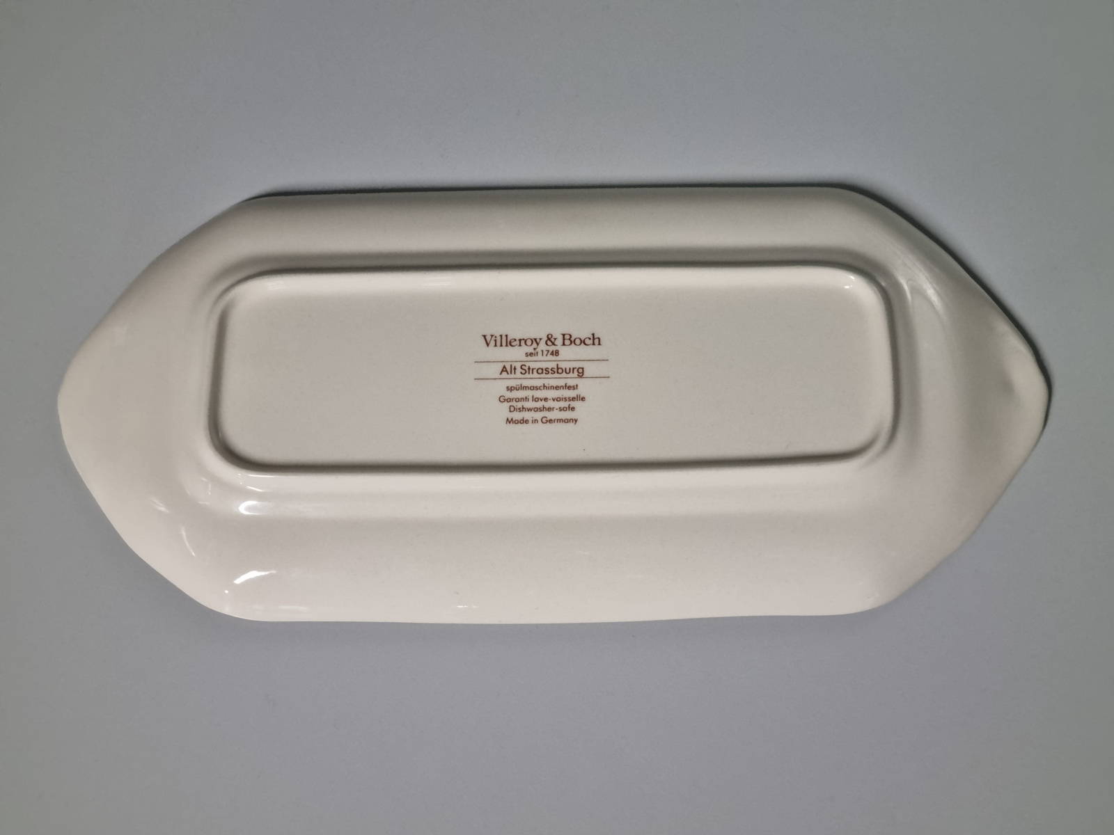 Villeroy en Boch Alt Strassburg rechthoekige schaal 34 cm
