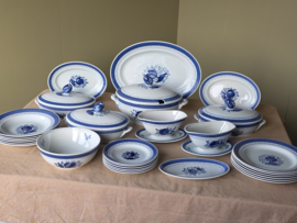 Royal Copenhagen Tranquebar Trankebar complete set 6 personen (met craquelee)