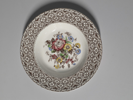 Engels gekleurd Empire England Harvard diep bord 26 cm