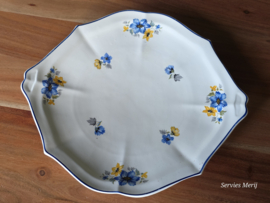 Korenbloem Societe Ceramique schaal gebaksbord 28 cm