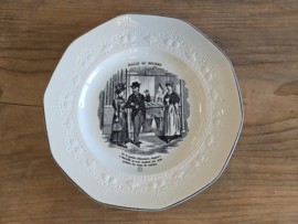 Boch Belgium bord Halle au Beurre 19,5 cm